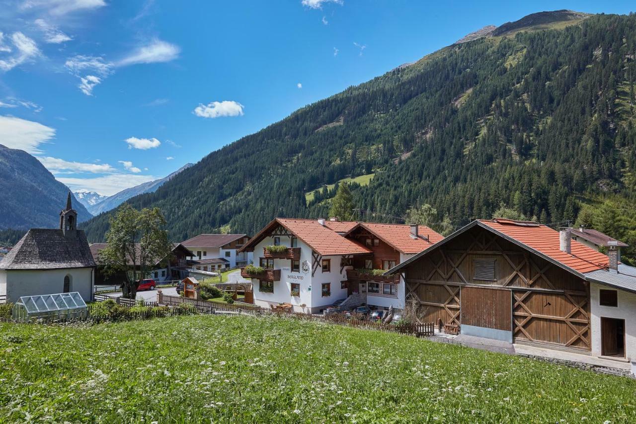 Apart Bergland Apartment Kaunertal Exterior photo